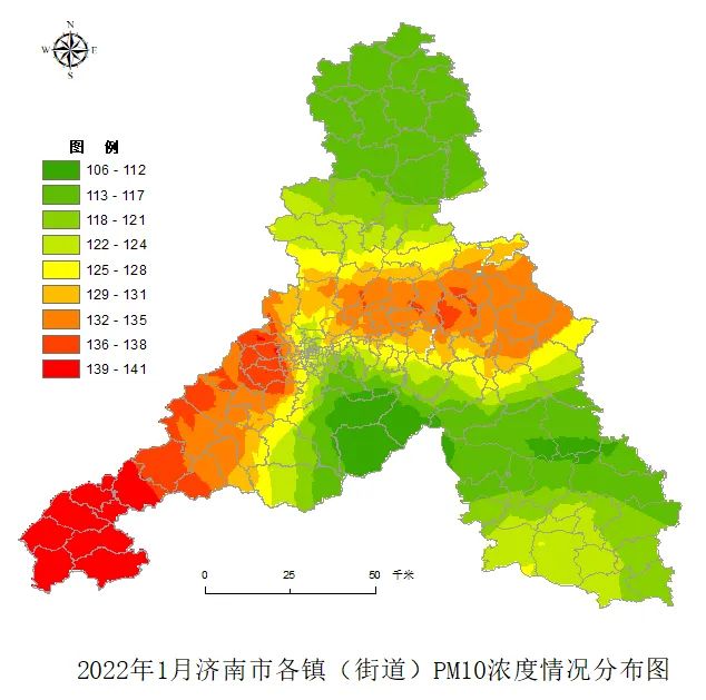 济南市1月份空气质量“优劣榜”发布，莱芜区获奖60万元  历城区被扣缴45万元