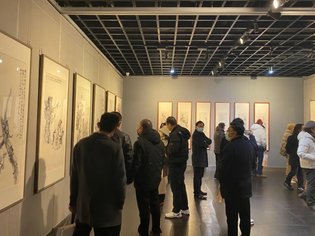 “咏梅——李兆虬中国画展”在枣庄滕州盛大开幕