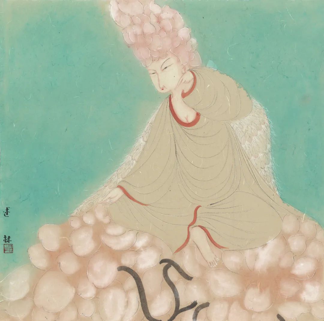 观花逐月，著名画家宋述林应邀亮相第二届“舞东风——当代中国画名家迎春展”