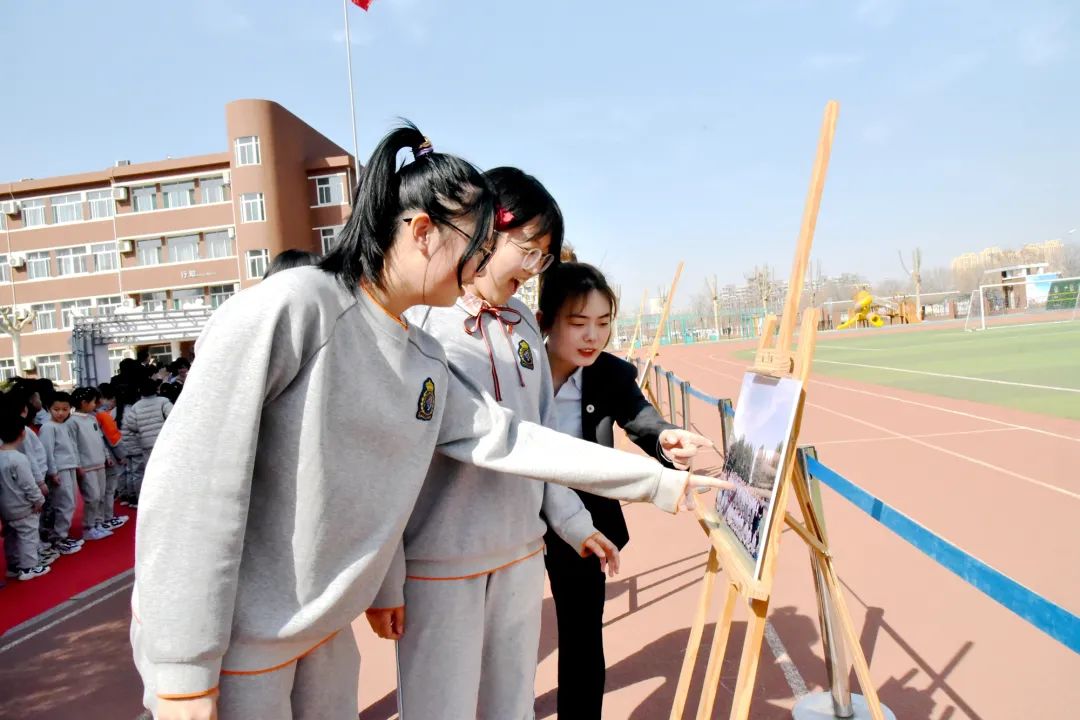 中考倒计时100天，山师齐鲁实验学校举行“百日誓壮志，一起向未来”誓师大会