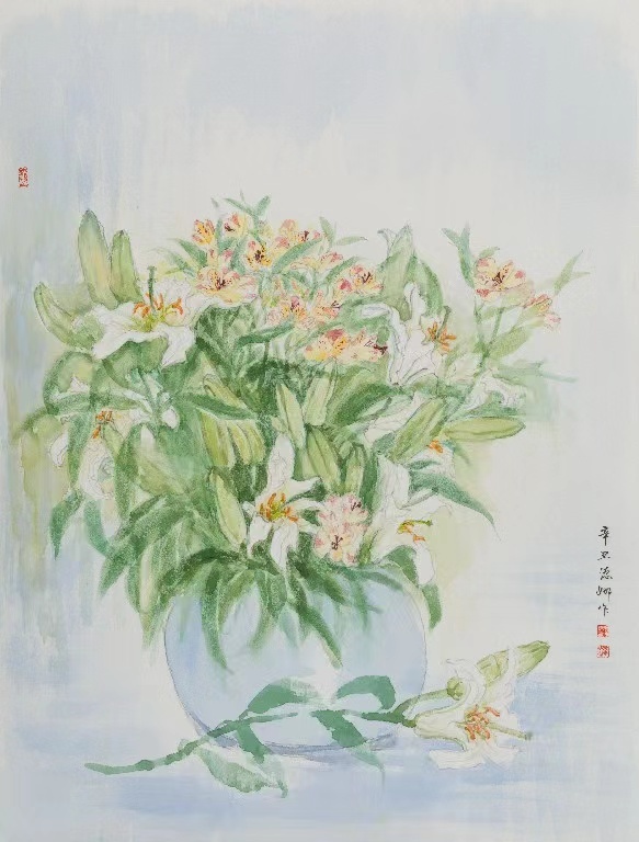 温润明亮  画风独特——品读著名画家张德娜清爽灵动的艺术作品（中）