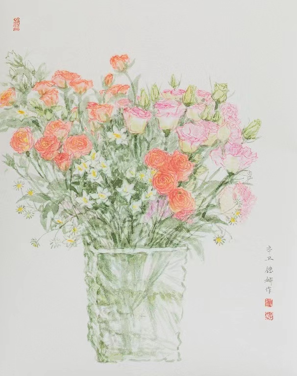 温润明亮  画风独特——品读著名画家张德娜清爽灵动的艺术作品（中）