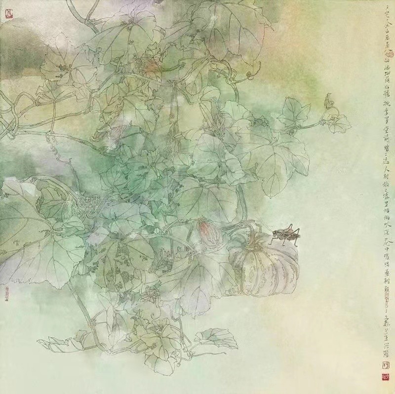 丹青妙笔荡层云，花鸟禅房幽径深——走进著名画家杨文森的花鸟画境