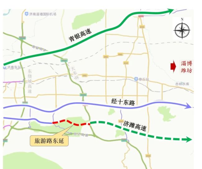 齐鲁新黄金通道“济青中线”明年将建成通车，助力济青融合发展
