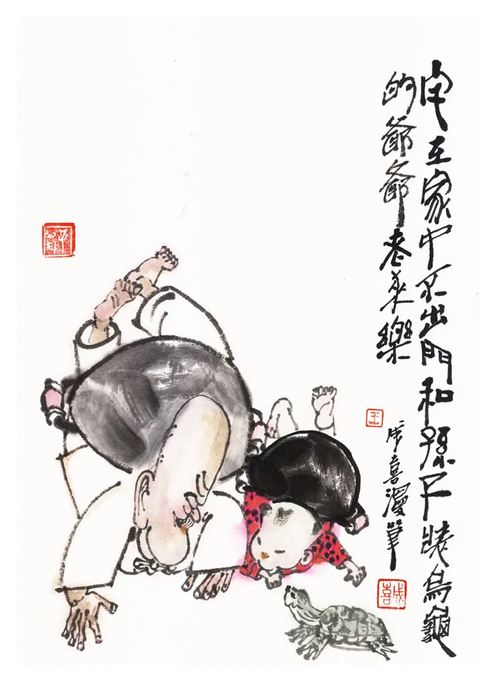 歌颂真善美，鞭挞假恶丑——著名漫画家王成喜以水墨绣像展现战“疫”百相