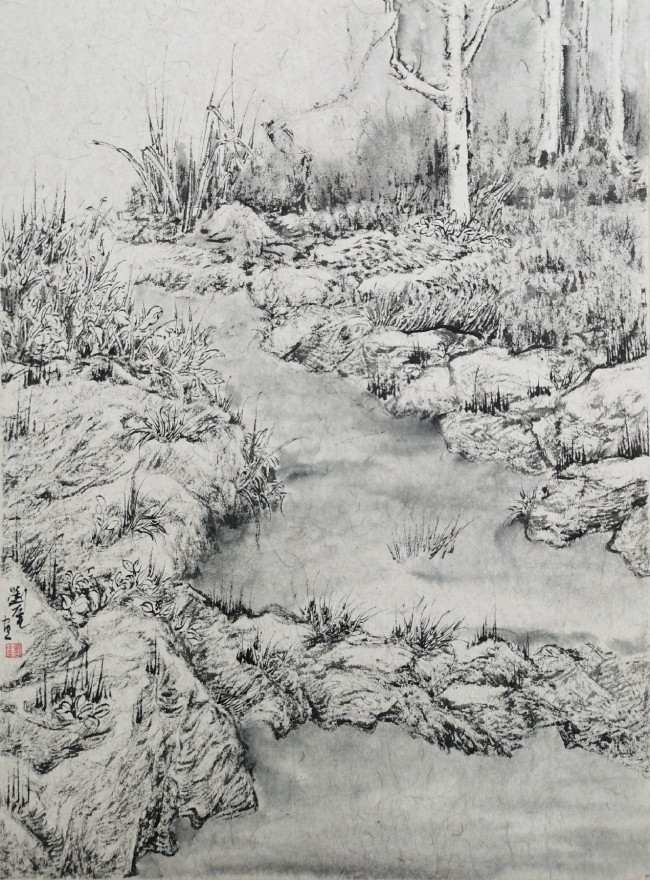 一路看山一路绘画——青年画家刘奎用脚步丈量“笔墨山川”