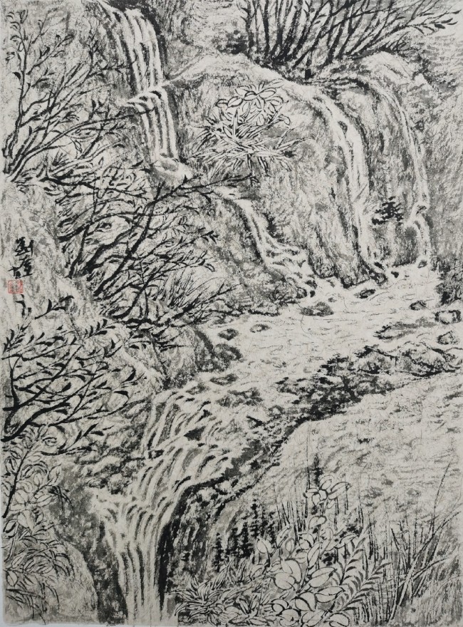 一路看山一路绘画——青年画家刘奎用脚步丈量“笔墨山川”