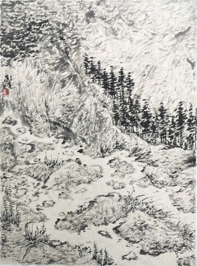 一路看山一路绘画——青年画家刘奎用脚步丈量“笔墨山川”