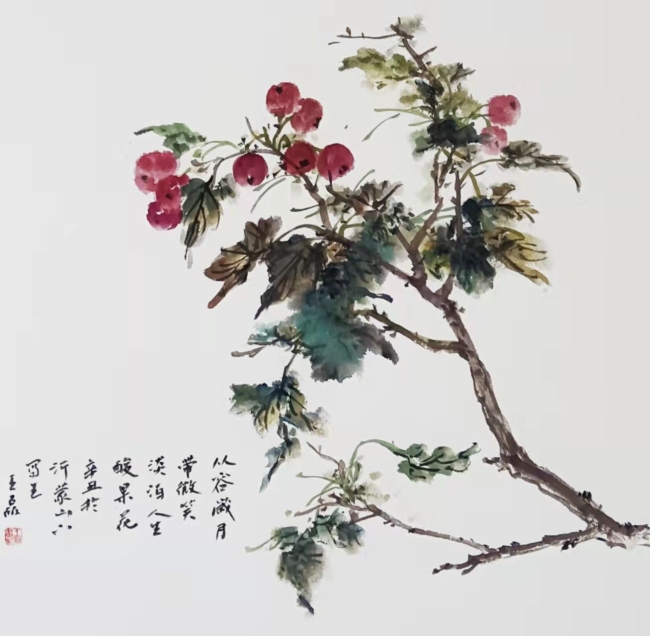 情景交融 诗意悦目——画家王磊花鸟画成就管窥