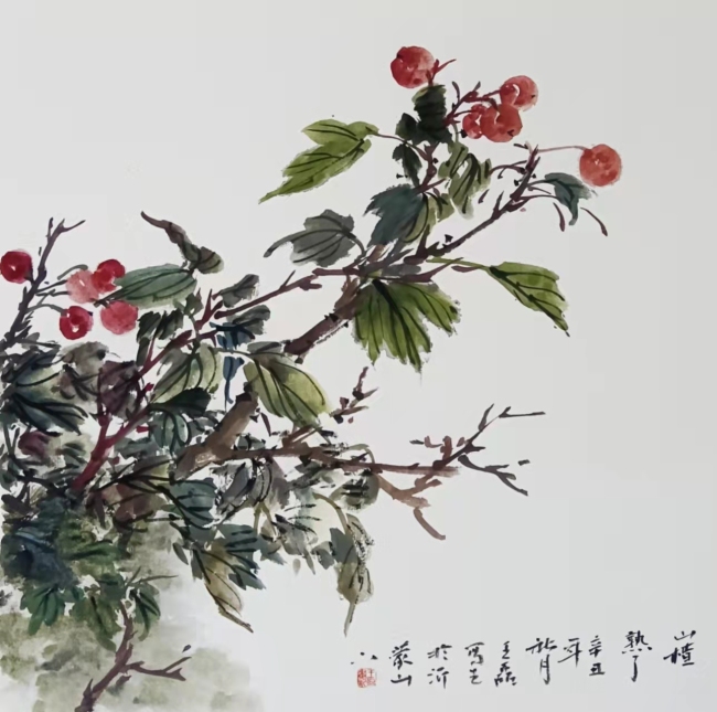 情景交融 诗意悦目——画家王磊花鸟画成就管窥