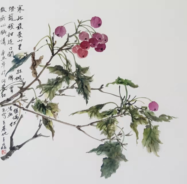 情景交融 诗意悦目——画家王磊花鸟画成就管窥