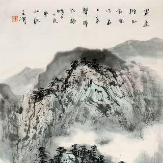 古拙典雅  笔墨清新——著名画家王河在山水、人物、花鸟方面的深厚造诣