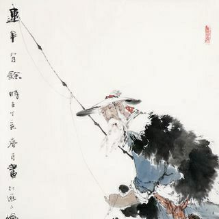 古拙典雅  笔墨清新——著名画家王河在山水、人物、花鸟方面的深厚造诣