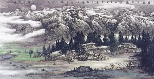 东海日出 南山赏雪——著名画家萧维永笔墨绘就“中华魂”