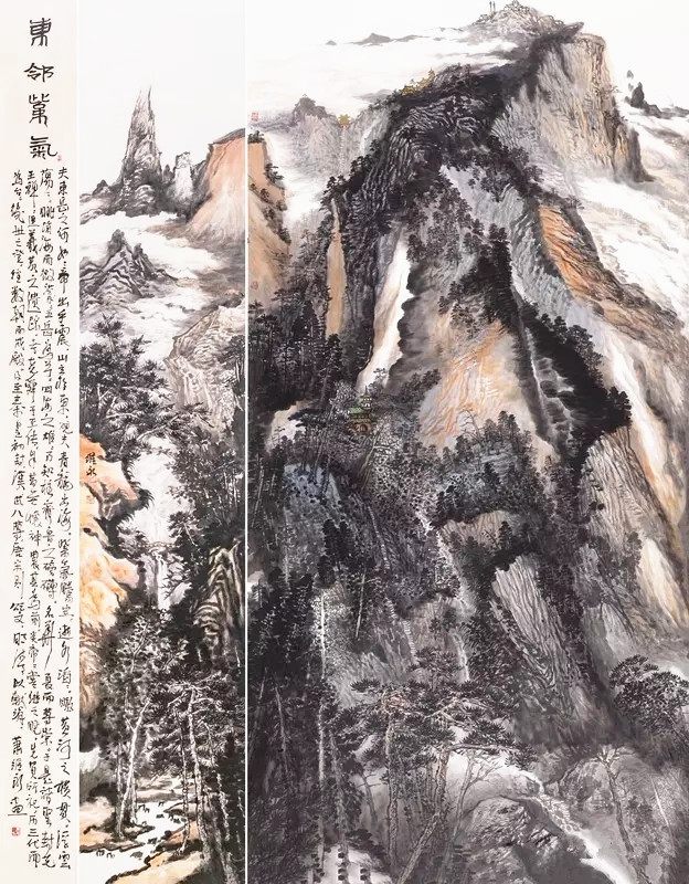 东海日出 南山赏雪——著名画家萧维永笔墨绘就“中华魂”