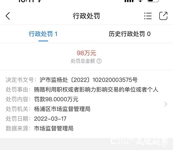 佳能医疗（中国）上海分公司向医院行贿，被罚98万元