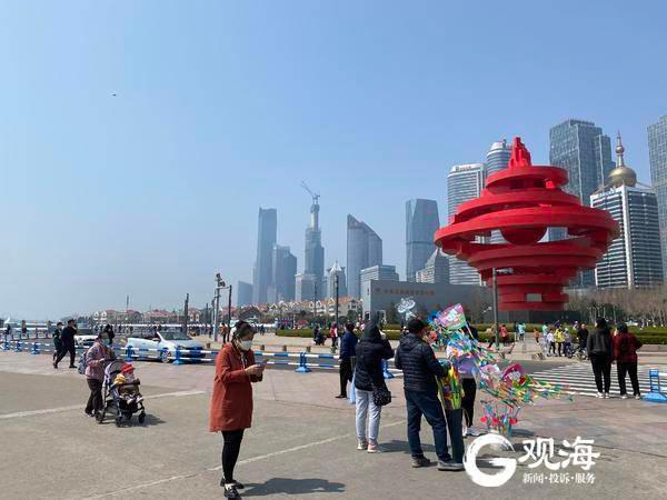 清明假期第二天，青岛市38家A级景区接待游客23.08万人次