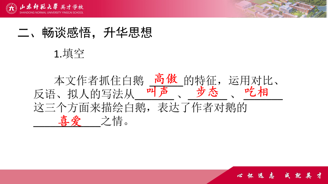 微精讲、微评价、微互动……山师英才“7V”线上教学变式下的课例展评