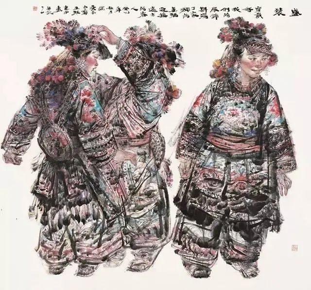 触摸传统   展现节奏——著名画家任惠中水墨人物画的审美趣味