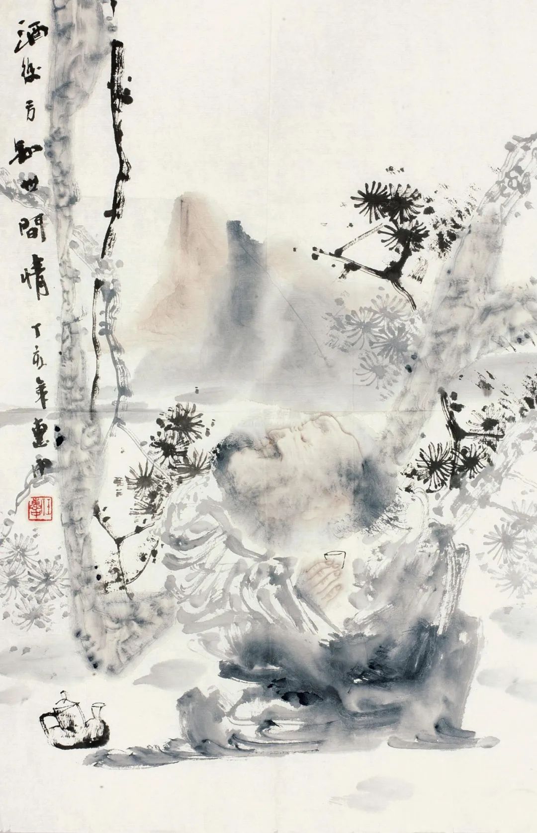 触摸传统   展现节奏——著名画家任惠中水墨人物画的审美趣味