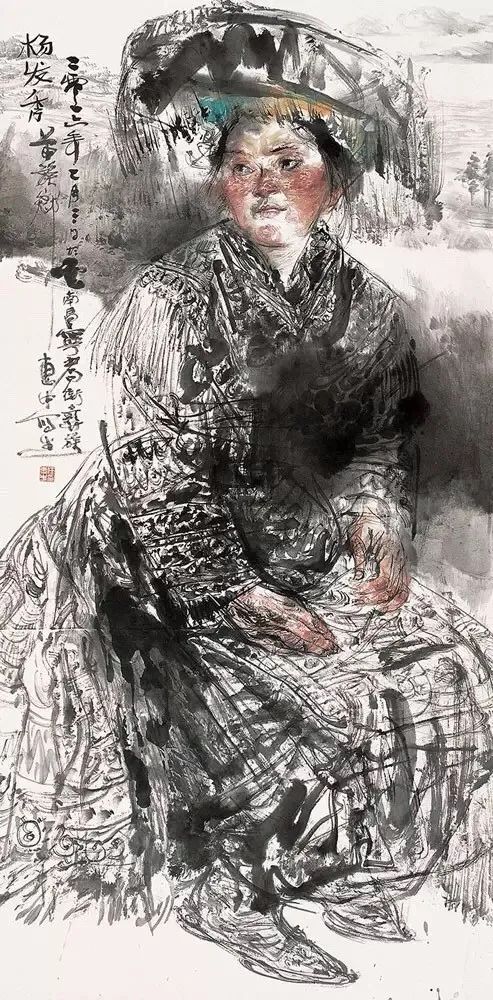 触摸传统   展现节奏——著名画家任惠中水墨人物画的审美趣味