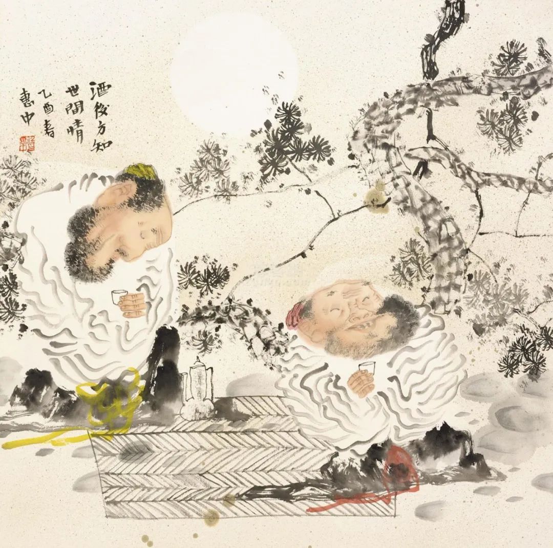 触摸传统   展现节奏——著名画家任惠中水墨人物画的审美趣味