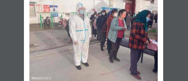 济南市济阳区法院下沉一线，助力全员核酸检测应急演练