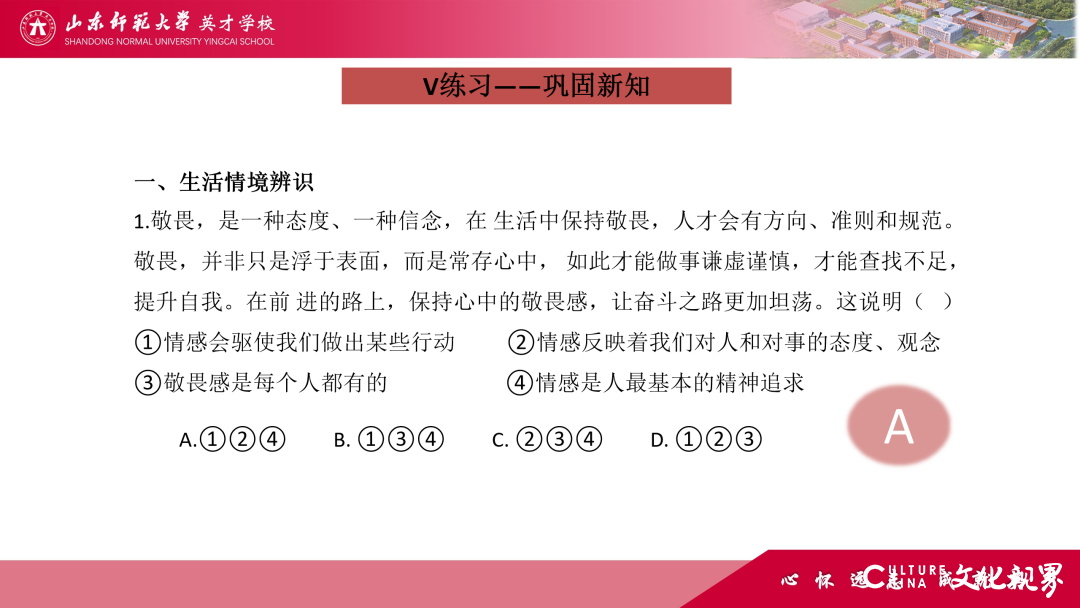 解码线上“7V”模型——山师英才“7V”线上教学变式下的初中学科课例精选（2）