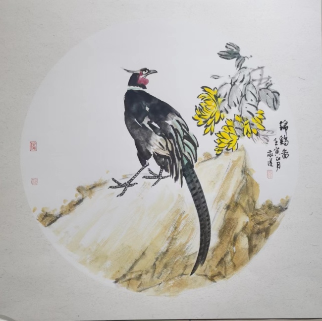 英华鸥鹭墨色好，动人春色不需多——青年画家​张婷水墨花鸟画雅赏