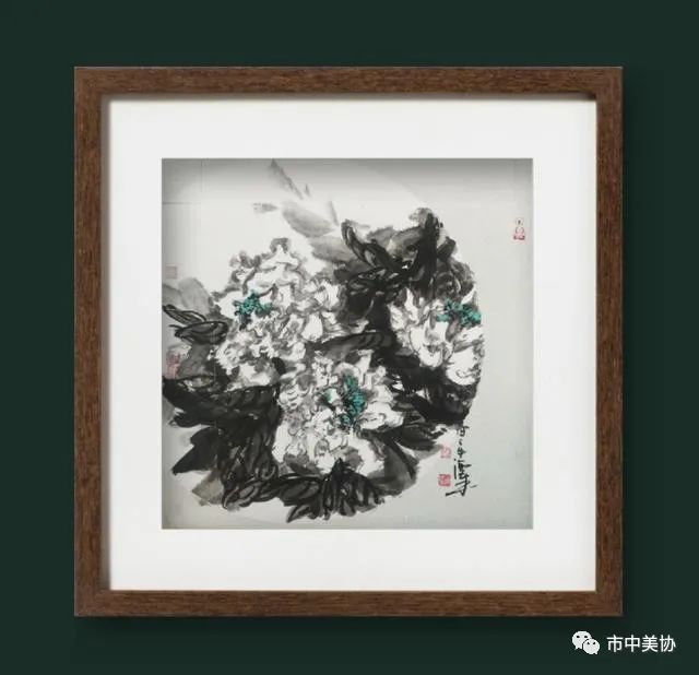 娑婆世界尘埃定，淡墨无痕富贵花——赏青年画家海珠牡丹写生作品