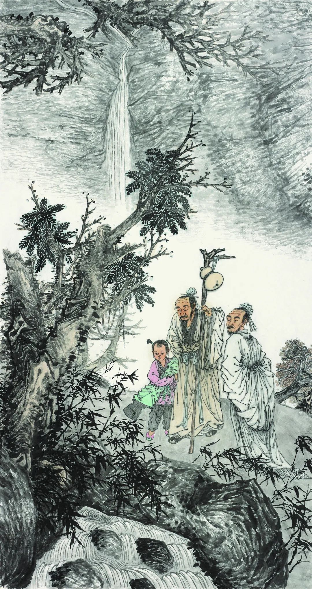 寄林泉之志 追高士之格——著名画家徐惠泉心物相融的水墨人物