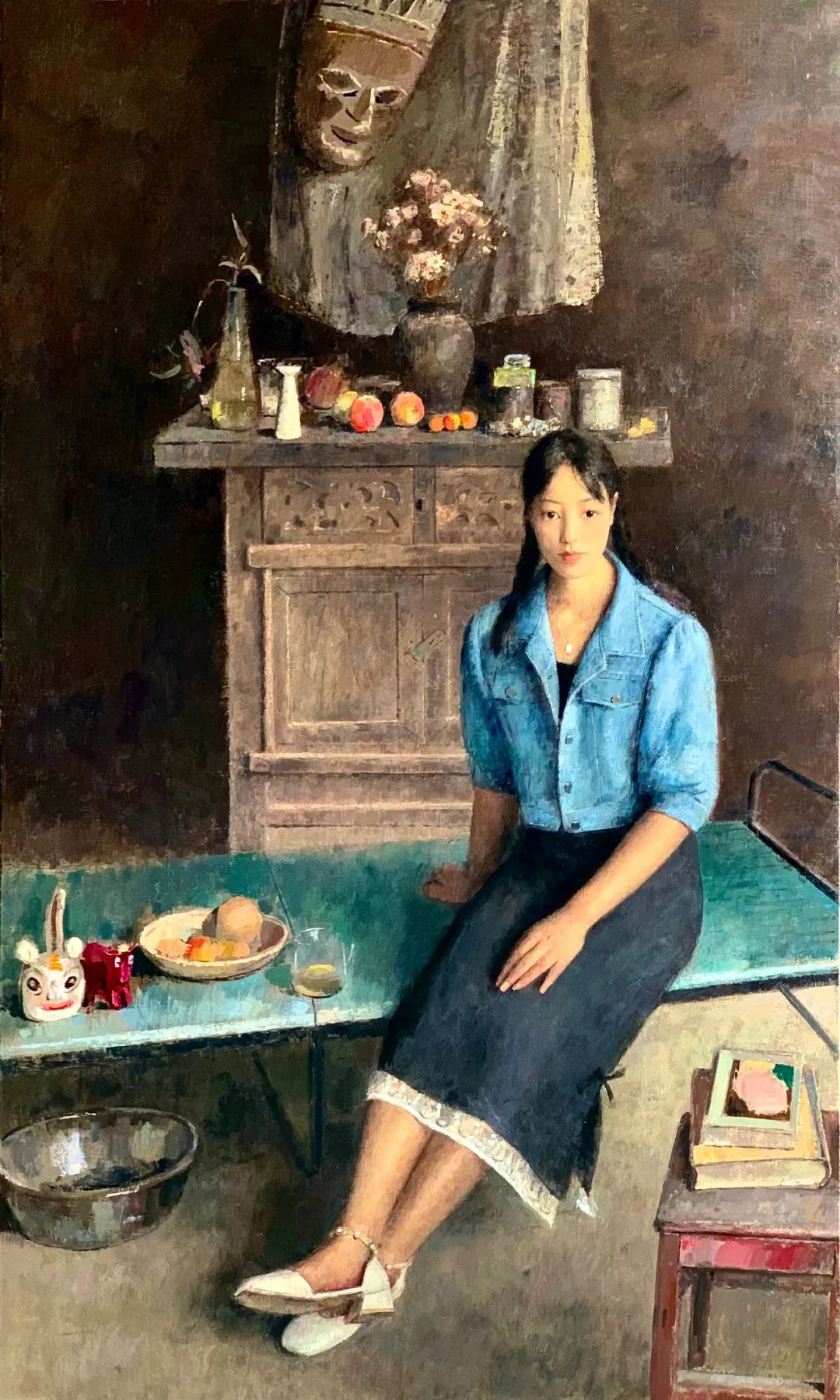 唯美与典雅——著名画家朱春林用油彩呈现宁静美好的生活