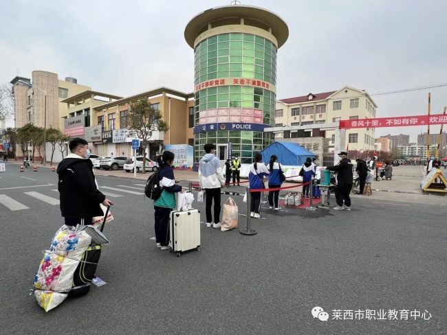 春风十里，不如校园有你——莱西市职业教育中心高三学生正式返校复学