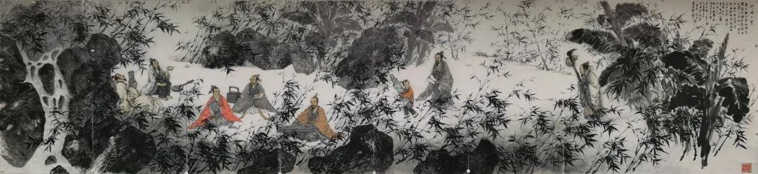 繁复而瑰丽——著名画家徐惠泉水墨重彩人物画的独特语式