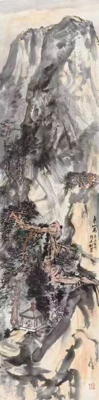 他把泰山石画“活”了——著名画家刘罡用画笔为泰山立新传