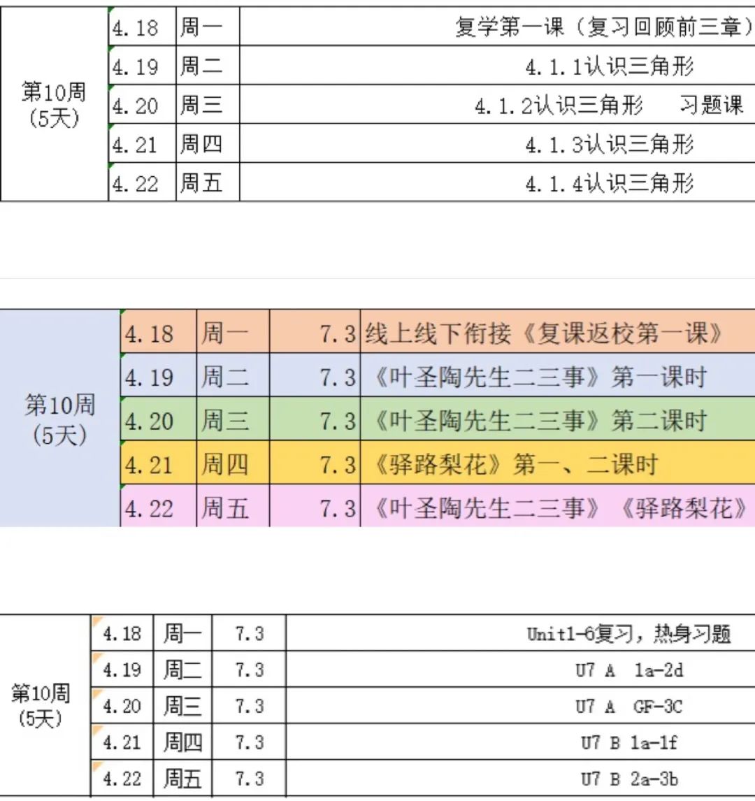 山师菏泽高新区中铁实验学校错时分批恢复线下教学