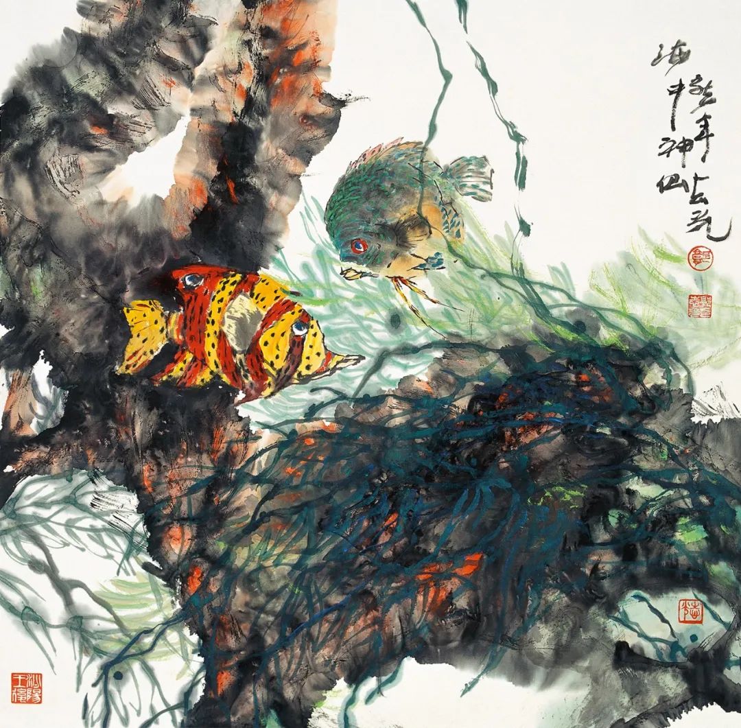 胸中有物  眼界豁达——著名画家郭志光创造了当代大写意花鸟画的一个高峰