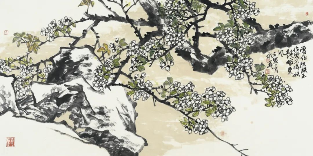 展现大自然的鸣唱与安然 ，“问花——朱佑华花鸟画作品展​”4月22日将在北京开幕