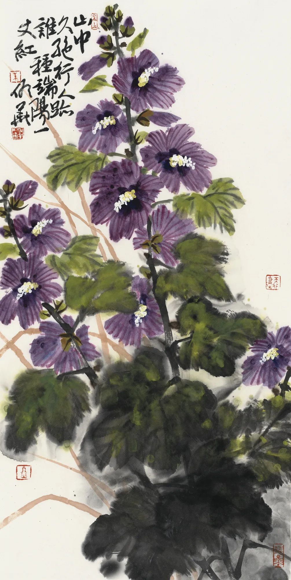 展现大自然的鸣唱与安然 ，“问花——朱佑华花鸟画作品展​”4月22日将在北京开幕