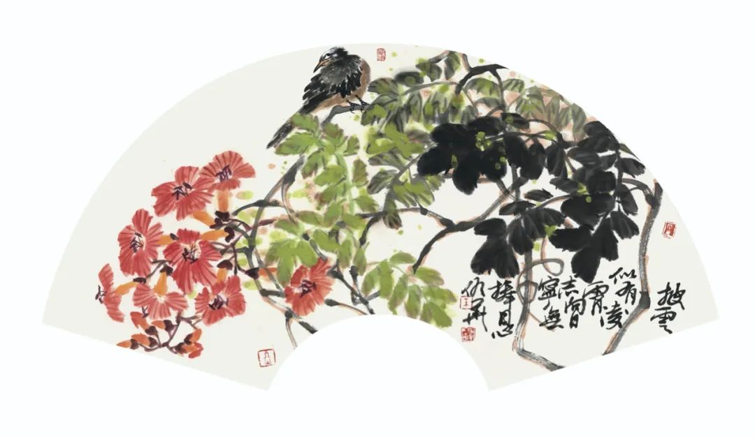 展现大自然的鸣唱与安然 ，“问花——朱佑华花鸟画作品展​”4月22日将在北京开幕