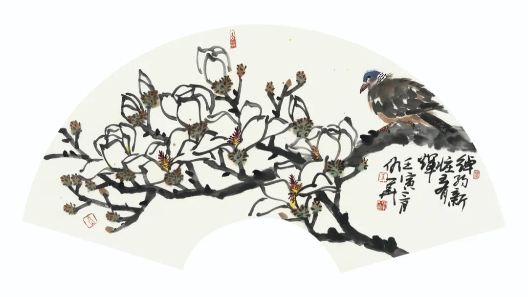 展现大自然的鸣唱与安然 ，“问花——朱佑华花鸟画作品展​”4月22日将在北京开幕