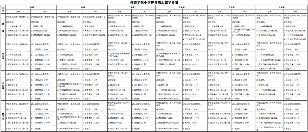 线上体育课怎么上？山师齐鲁实验学校在“WIDE课程体系”引领下有趣展开