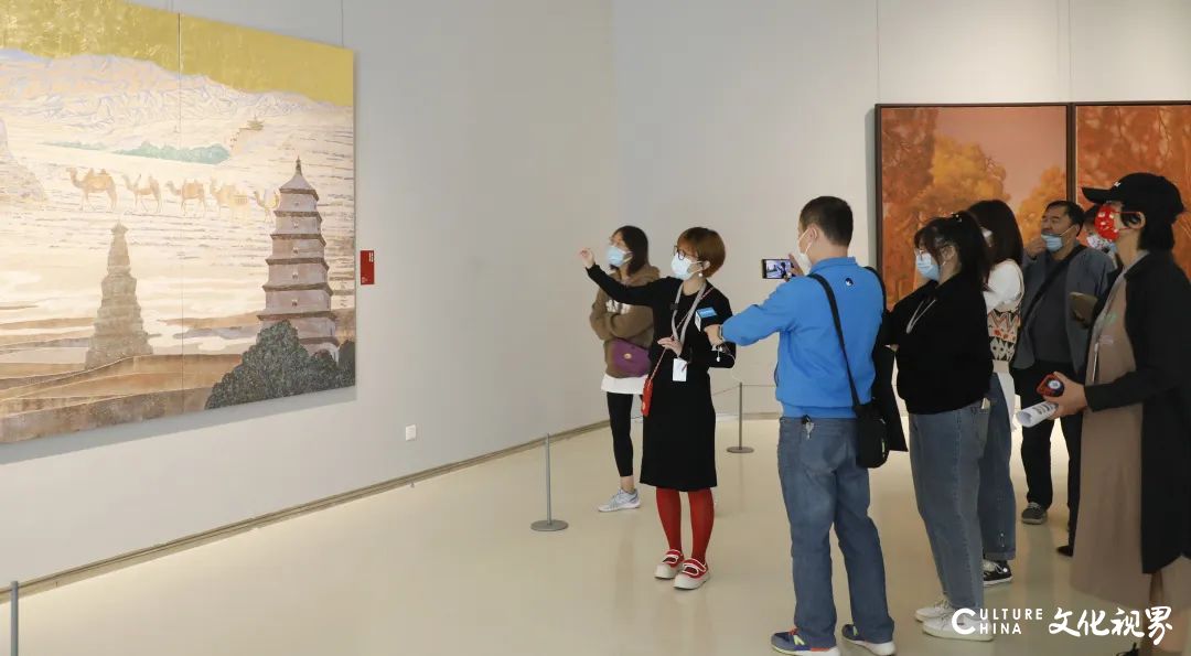 一场“黄河故事”的视觉盛宴——山东美术馆“长河大道”美术作品展厅内畅谈黄河文化IP