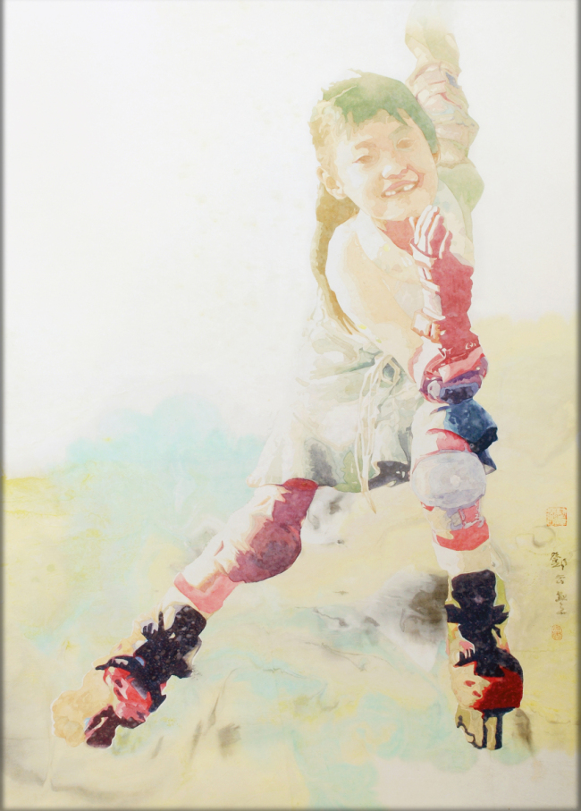 天马行空  信手拈来——小议青年画家邓云的艺术天赋与纯粹性