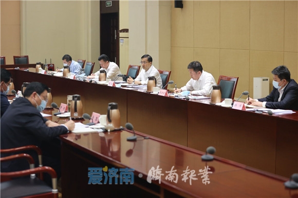 刘强主持召开专题调度会，推动济南市“双招双引”工作提质增效