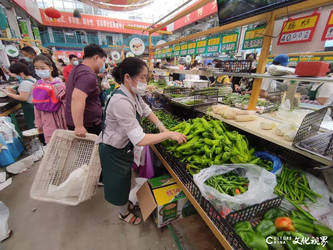 济南重点区域内原有小超市、肉菜店可以继续营业