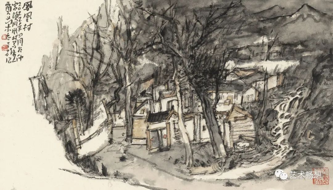 定格山乡之美，“美丽乡村——贾荣志中国画写生精品展”在宁波开展