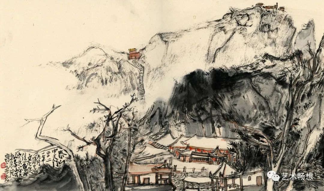 定格山乡之美，“美丽乡村——贾荣志中国画写生精品展”在宁波开展