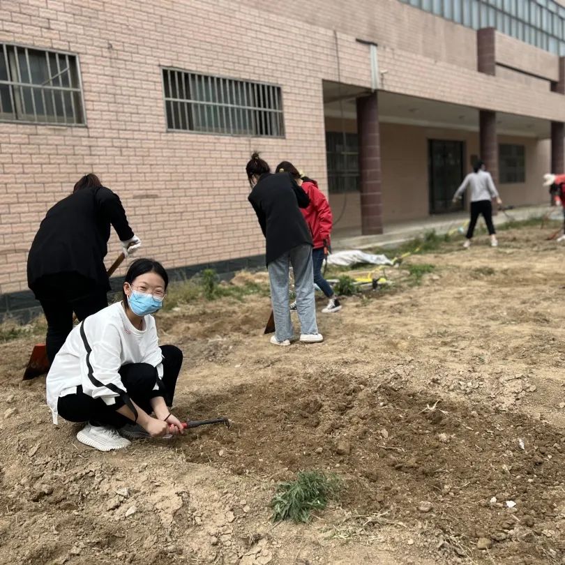 耕耘不辍，共待桃李满园——山师东海实验学校小学部全体教师一起参加农场护理活动