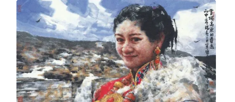 水墨彩小人物，真善美大情怀——著名画家南海岩笔下纯粹而淳美的甘南藏民